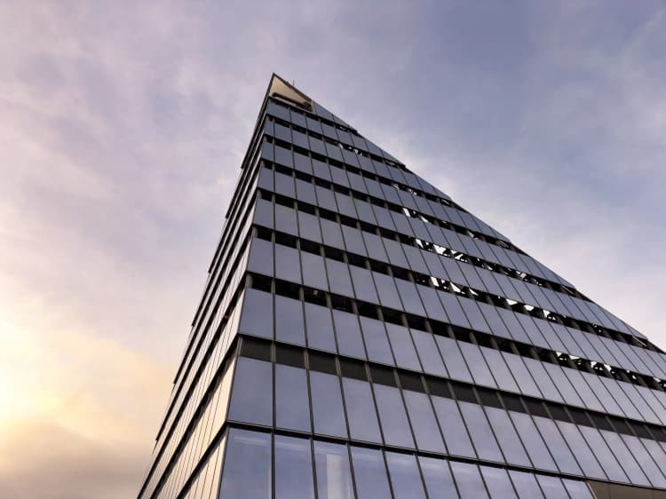 Sky view of the Spiral building in NYC. Taken on March 4, 2024 with iPhone 15 Pro Max © 2026 Techzjc (Jiacheng Zhao). All rights reserved.
