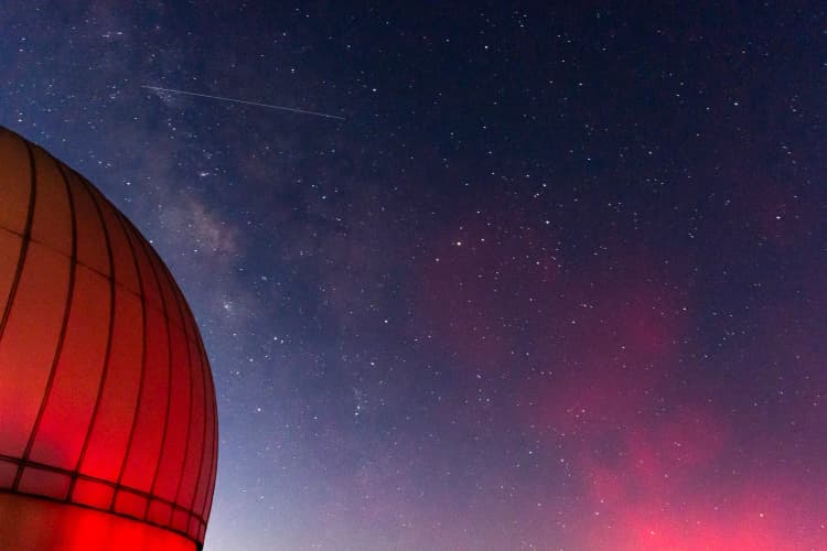 Perseids Meteor Shower 2020. Taken with Nikon D7200 on August 13, 2020 in Tian Huang Ping, Anji, Zhejiang, China. © 2026 Techzjc (Jiacheng Zhao). All rights reserved.